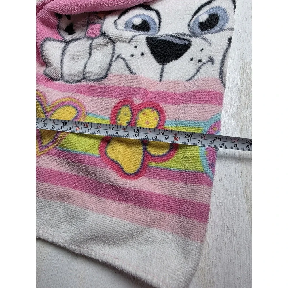 Paw Patrol Skye Kids Hooded Towel Wrap 100% Cotton Beach Swim Bath